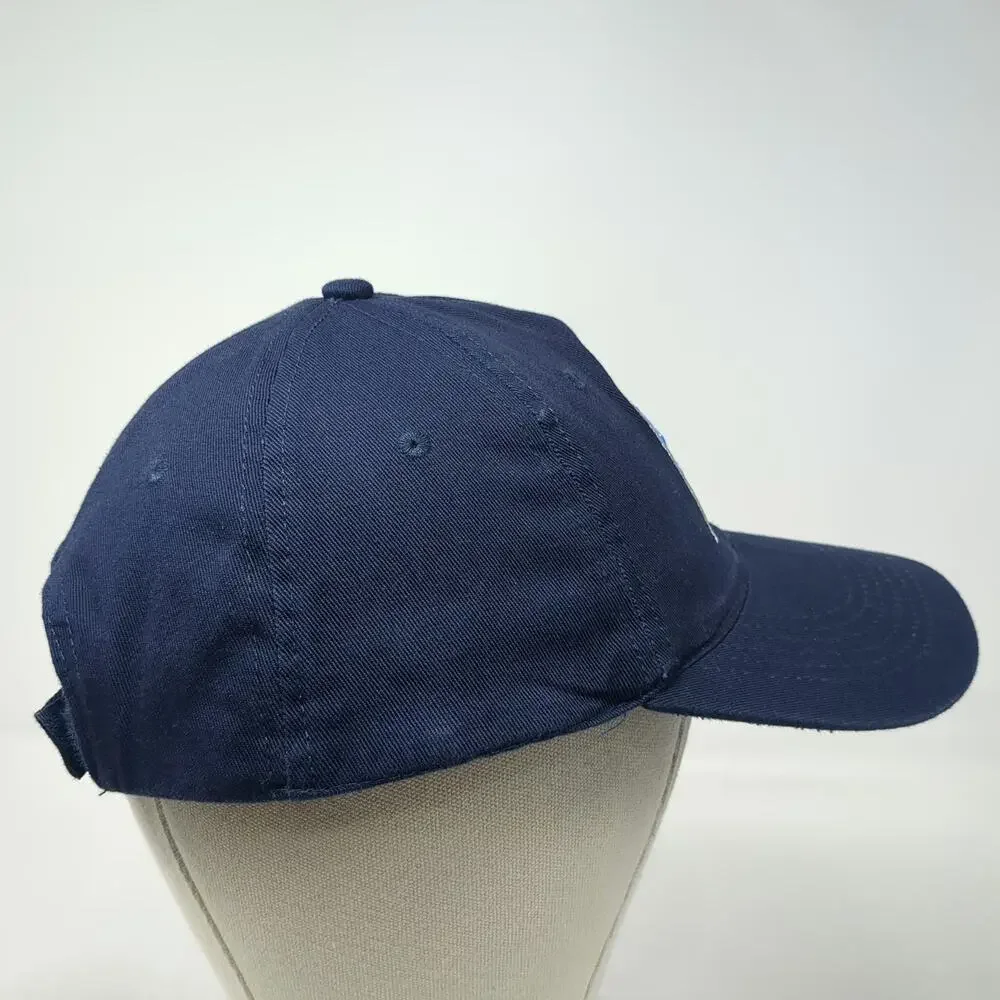 Stronghold PFA Baseball Cap Blue One Size Strapback NYC Health Hospitals Vax Hat